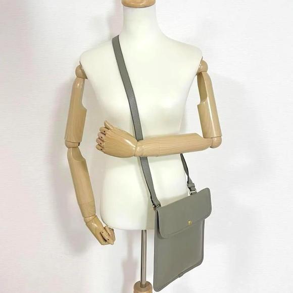 Loewe Shoulder Bag Calf Gray - Picture 2 of 10